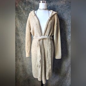 Fitigues Vintage Cashmere Silk Wool Cardigan Duster